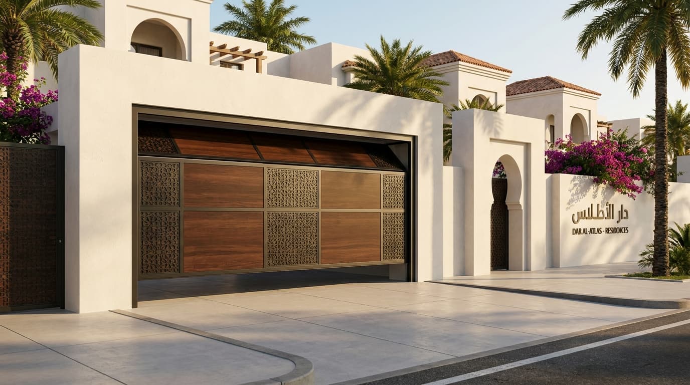 Installation porte garage automatique Maroc
